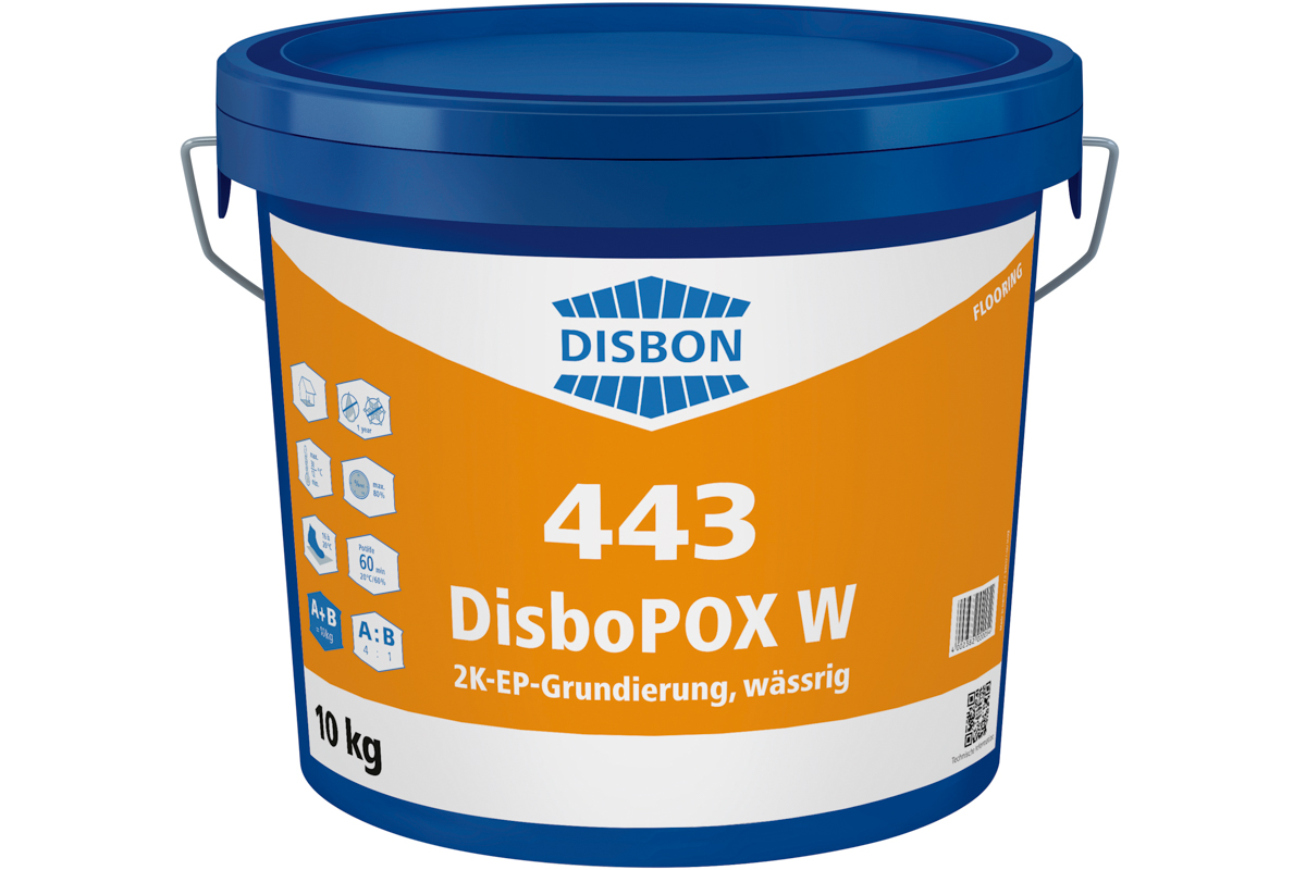 Disbon 443 W Disbopox 10,0 kg EP-Imprägnierung 2K-Gebinde Transparent